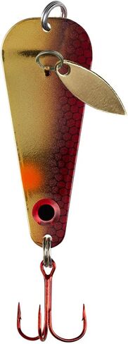 Northland Tackle Ice Fishing Thumper Spoon, Stamped Brass Flutter Spoon Ice Fishing Lure for Walleye, Crappie, & More, 10 Colors, 1/16 Oz, 1/8 Oz, 3/16 Oz, ¼ Oz Lure Sizes in Saudi Arabia