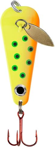 Northland Tackle Ice Fishing Thumper Spoon, Stamped Brass Flutter Spoon Ice Fishing Lure for Walleye, Crappie, & More, 10 Colors, 1/16 Oz, 1/8 Oz, 3/16 Oz, ¼ Oz Lure Sizes in Saudi Arabia