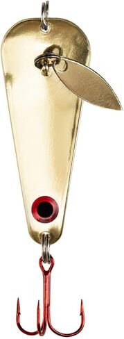 Northland Tackle Ice Fishing Thumper Spoon, Stamped Brass Flutter Spoon Ice Fishing Lure for Walleye, Crappie, & More, 10 Colors, 1/16 Oz, 1/8 Oz, 3/16 Oz, ¼ Oz Lure Sizes in Saudi Arabia