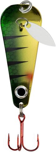 Northland Tackle Ice Fishing Thumper Spoon, Stamped Brass Flutter Spoon Ice Fishing Lure for Walleye, Crappie, & More, 10 Colors, 1/16 Oz, 1/8 Oz, 3/16 Oz, ¼ Oz Lure Sizes in Saudi Arabia