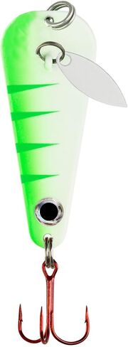 Northland Tackle Ice Fishing Thumper Spoon, Stamped Brass Flutter Spoon Ice Fishing Lure for Walleye, Crappie, & More, 10 Colors, 1/16 Oz, 1/8 Oz, 3/16 Oz, ¼ Oz Lure Sizes in Saudi Arabia