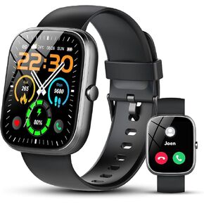QXQ Smart Watch (Answer/Make Call), 1.91" HD OGS Full Touch Screen, Smart Watch for Men Women, 112+ Sport Mode