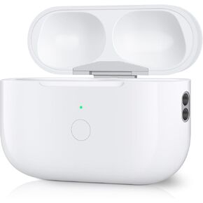 Wireless Charging Case Compatible with AirPods Pro 1st & 2nd Gen, Charger Case Replacement with Bluetooth Pairing Sync Button, Not Including Earbuds