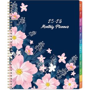 2024-2025 Monthly Planner/Calendar - Monthly Planner 2024-2025, Jan. 2024 - Dec. 2025, 9" x 11", 2 Year Monthly Planner with Monthly Tabs, Thick Paper, Double-Size Pocket, Great Organizer