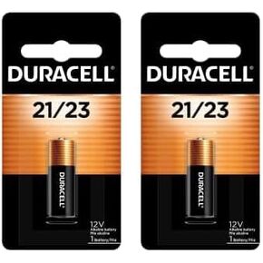 Duracell 21/23-12V القلوية القلوية ، 1 حزمة العد ، 21/23 12 فولت القلوية ، لفترة طويلة ل FOBs الرئيسية ، أجهزة الإنذار-CAR ، أجهزة تتبع GPS ، والمزيد