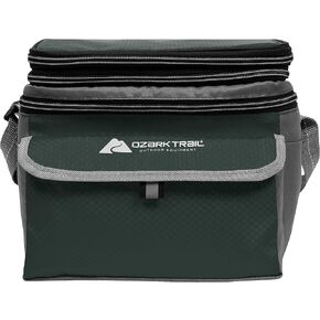 Ozark Trail 6 Can Cooler with Expandable Top - Green
