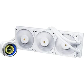 Lian Li Galahad II Trinity Performance 360 - AIO - CPU Liquid Cooler 360mm - Daisy-chainable Radiator LCP Fans - Intel LGA 1700, 1200, 115X, AMD AM5/AM4 Sockets - White (GA2P36W)