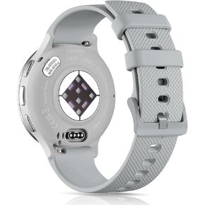 GEAK 18mm Watch Band Compatible with Garmin Vivoactive 4S /3S /Venu 2S /Venu 3S /Vivomove 3S, 22mm Watch Band Compatible with Garmin Venu 3/Venu 2/Vivoactive 4 45mm/Forerunner 265/255 Women Men