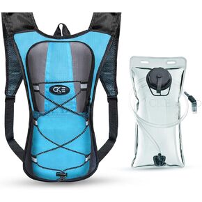 Hydration Backpack Hydration Pack Water Backpack with 2L Hydration Bladder for Men Women Kids for Hiking Biking Climbing Running