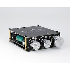 T100H TPA3116D2 Bluetooth 5.0 HiFi 2.0 Channel Power Audio Stereo Amplifier Board 2 x 100W Treble Bass Note Tuning AMP DC12-24V