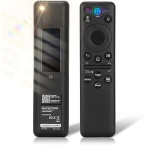 BN59-01432A TM2360E Solar Voice Remote, for CU8000 QN85C QN90C QN95C QN800C QN850C QN900C QN990C Q60C Neo QLED 4K Samsung TV, Compatible with Samsung Neo QLED Smart HDR Ultra HD 8K TVs