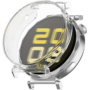 For HUAWEI WATCH GT 5 41mm Case, Protective Case TPU All-Around Protective Case Soft TPU Case watch Case Cover Bumper Frame for HUAWEI WATCH GT5 41mm 1.32" （clear）