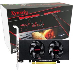 GeForce GTX750 4G Graphics Card,GPU Support HDMI 4 Monitor Output Computer Low Profile Video Card，tarjeta gráfica (GTX750 4G 4HDMI)