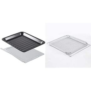 COSORI 2 Pcs Tray Sets and 1 Pcs Fryer Basket,Carbon-Steel, Fits for CS130&CO130 Series Air Fryer Toaster Oven