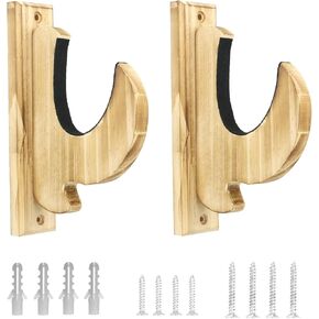 Qwork Gun Rack Mount - عرض ومنظم عالمي للبندقية ، السيف ، يحمل أكثر