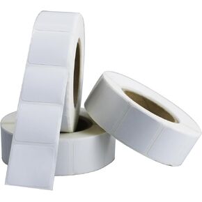 3000 Pieces Square Self-Adhesive Target Stickers, 3 Rolls Target Pasters for Shooting Practice, Target Board Repair Stickers
