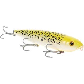 Strike King Sexy Dawg Hard Knock Saltwater Hard Bait Fishing Lure, 4.5", 5/8 oz, Steel Sound Chamber, 3D Eyes
