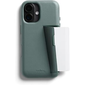علبة هاتف Bellroy - 3 بطاقة لـ iPhone 16 (حالة iPhone الجلدية ، محفظة الهاتف) - Sienna in Kuwait