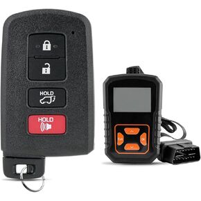 Remote Smart Key Key FOB replacement Kit لـ Toyota Highlander 2014 2015 2015 2017 2018 2019 Key FCC ID: HYQ14FBA P/N: 281451-2110 1551A-14FBA 89904-0E121