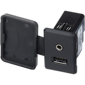 28023-ZT50B USB AUX Port Adapter Jack Compatible with Voor Ni-ss-an Sentra 2010-2014 Stereo Fit Audio Jack Replacement 28023-ZT50B 28023ZT50B
