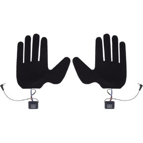 Electric Battery Heated Gloves for Men and Women,Rechargeable Battery Powered Hand Warmer Glove Liners for Riding Ski Snowboarding Hiking Cycling Hunting(Batteries are not Included)