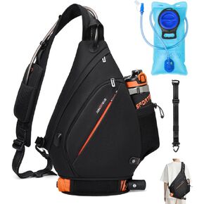 19L Hydration Backpack Hiking(Including 2L Water Bladder) Large Sling Backpack, Hydration Pack Backpack,Crossbody Backpack