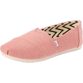 TOMS Womens Alpargata Slip On Flats Casual - Blue