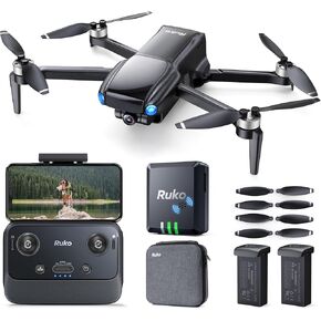 Ruko U11MINI Drones with Camera for Adults 4K and Ruko R111S RC Aircraft GPS Tracker/Finder with Beeper