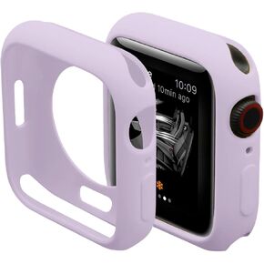 Ultra Thin Soft TPU Bumper Case Compatible for iWatch Apple Watch Series 10, 42mm Black