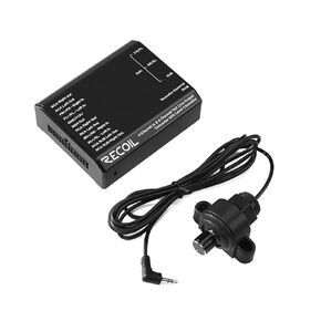 RECOIL RLOC46-LC 4-Channel Speaker Cable to RCA Adjustable Line Output Converter with 6-Channel Outputs & Level Control, 4-Ch Inputs & 6-Ch Outputs High to Low with Bass Remote Control