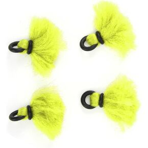 Fly Fishing Yarn Strike Indicators, Easy to Adjust Fly Fishing Floats for Outdoor Fishing Accessory(Fluorescent Yellow)