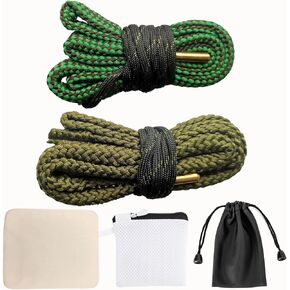 Gun Snake Cleaner, Barrel Rop for Handguns and Rifles ‎.223 Cal & 5.56mm/.38 Cal.357 Cal.380 Cal & 9mm,Gun Cleaning Kits with Gun Snake/Gun Cleaning Cloth,Gun Cleaning Supplies