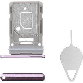 استبدال علبة بطاقة SIM لـ Samsung Galaxy S20 Fe 5G (إصدار SIM واحد) محول حامل SLATER CLOOD CLOOD LAVENDER CARD