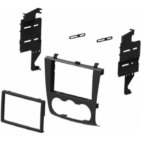 Double Din Car Stereo Radio Install Dash Kit -Made for Nissan: 2007 2008 2009 2010 2011 2012 Altima w/Manual Climate Control Knobs Only