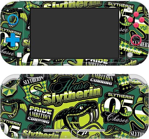 تصاميم علبة الرأس مرخصة رسميًا Harry Potter The Marauder's Map Graphics Vinyl Skiner Skin Skin Cover متوافق مع Nintendo Switch Lite in Kuwait