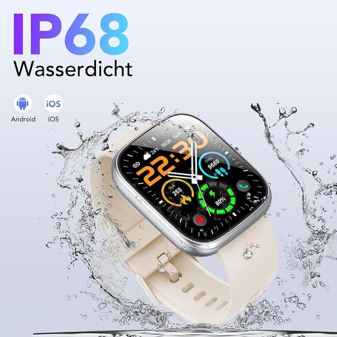 QXQ Smart Watch (Answer/Make Call), 1.91" HD OGS Full Touch Screen, Smart Watch for Men Women, 112+ Sport Mode in Saudi Arabia