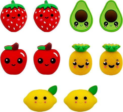 10 قطعة ثلاثية الأبعاد الجمجمة البؤري حبة لطيف فضفاض الخرز الإكسسوار DIY بها بنفسك سلاسل المفاتيح سوار قلادة أقلام الحبل صنع in Kuwait