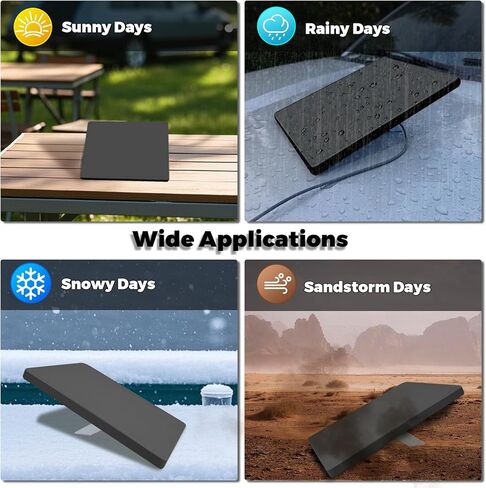 Starlink Mini Protective Cover Silicorn Case for Starlink Mini Dish Accessories Protective Shell, Black in Kuwait