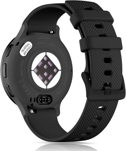 Geak 18mm Watch Band متوافق مع Garmin Vivoactive 4S /3S /Venu 2S /Venu 3S /Vivomove 3S ، 22 مم فرقة ساعة متوافقة مع Garmin Venu 3 /Venu 2 /Vivoactive 4 45mm /Forerunner 265/255 نساء الرجال in Saudi Arabia
