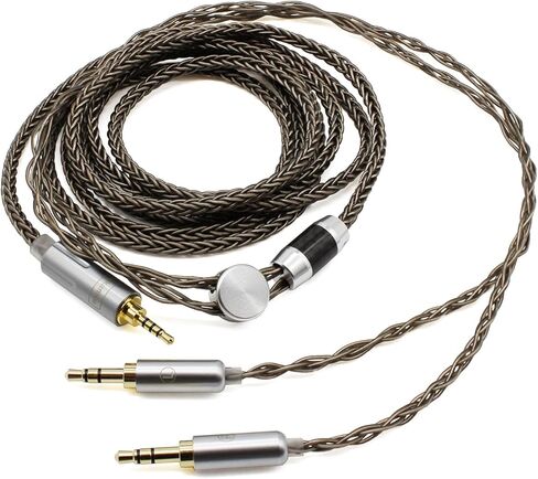 Youkamoo 2.5mm Balanced Compatible for hifiman HE400S (Dual 2.5mm Version), HE-400i (Dual 2.5mm Version), HE560, HE350, HE1000, V2 Headphones Replacement Upgrade Cable (Dual 2.5mm Male Version) in Kuwait