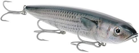 Strike King Sexy Dawg Hard Knock Saltwater Hard Bait Fishing Lure, 4.5", 5/8 oz, Steel Sound Chamber, 3D Eyes in Kuwait