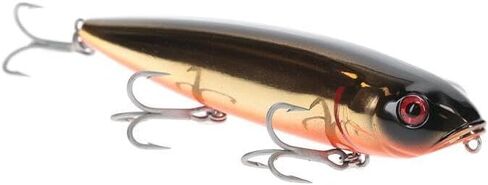 Strike King Sexy Dawg Hard Knock Saltwater Hard Bait Fishing Lure, 4.5", 5/8 oz, Steel Sound Chamber, 3D Eyes in Kuwait