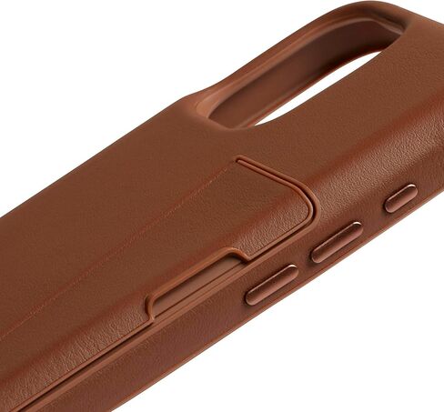 Bellroy Phone Case – 3 Card for iPhone 16 (Leather iPhone case, Phone Wallet) - Sienna in Saudi Arabia
