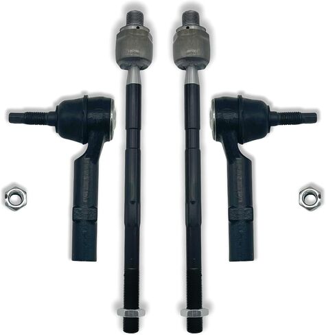 4pcs Front Inner & Outer Tie Rod Ends Kit Fit for Nissan Maxima 2009 2010 2011 2012 2013 2014 | Replaces EV800770 ES800357 ES800358 in Saudi Arabia