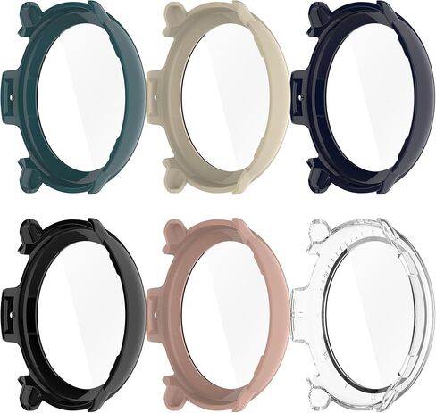 Ruentech متوافق مع Amazfit Active 2 Smart Watch Case ، Case Protection Case و Glass Movie Protecor in Kuwait