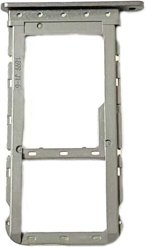 Single Sim Card Tray Slot Holder Micro SD Card Replacement for Motorola Moto G Power 2021 XT2117 Incl Card Ejector pin (Silver) in Saudi Arabia