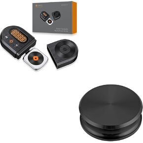 Neoteck 0.01g/5.00g Turntable Stylus Force Scale + Record Weight Stabilizer
