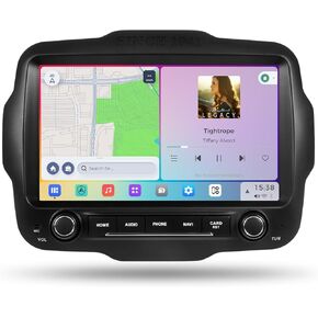 9 '' Stereo لـ Jeep Renegade 2015-2022 ، مع Carplay & Android Auto ، 8+256GB Radio ، Android 13 ، Qled Screen ، DTS ، BT 5.0 ، HD Video Output