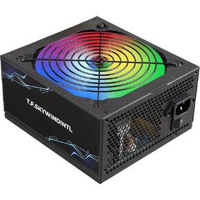 1250W Power Supply PCIE 5.0 ARGB Gaming PSU Standard ATX Form Factor Non Modular Full Voltage 100-240V Active PFC with 20+4Pin for Desktop PC Server