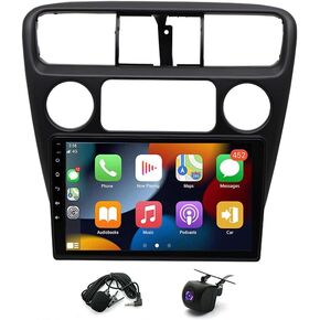 2G+32G Android 13 Car Stereo for Honda Accord 6th 1998-2002 with Wireless Carplay Android Auto, 9in Touchscreen Car Audio Receiver with WiFi/Bluetooth/GPS/FM/AHD Backup Camera Mic